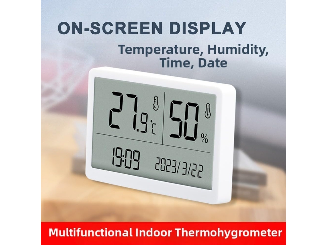 Monitor De Temperatura E Umidade, Para Casa, Jardim E Estufa