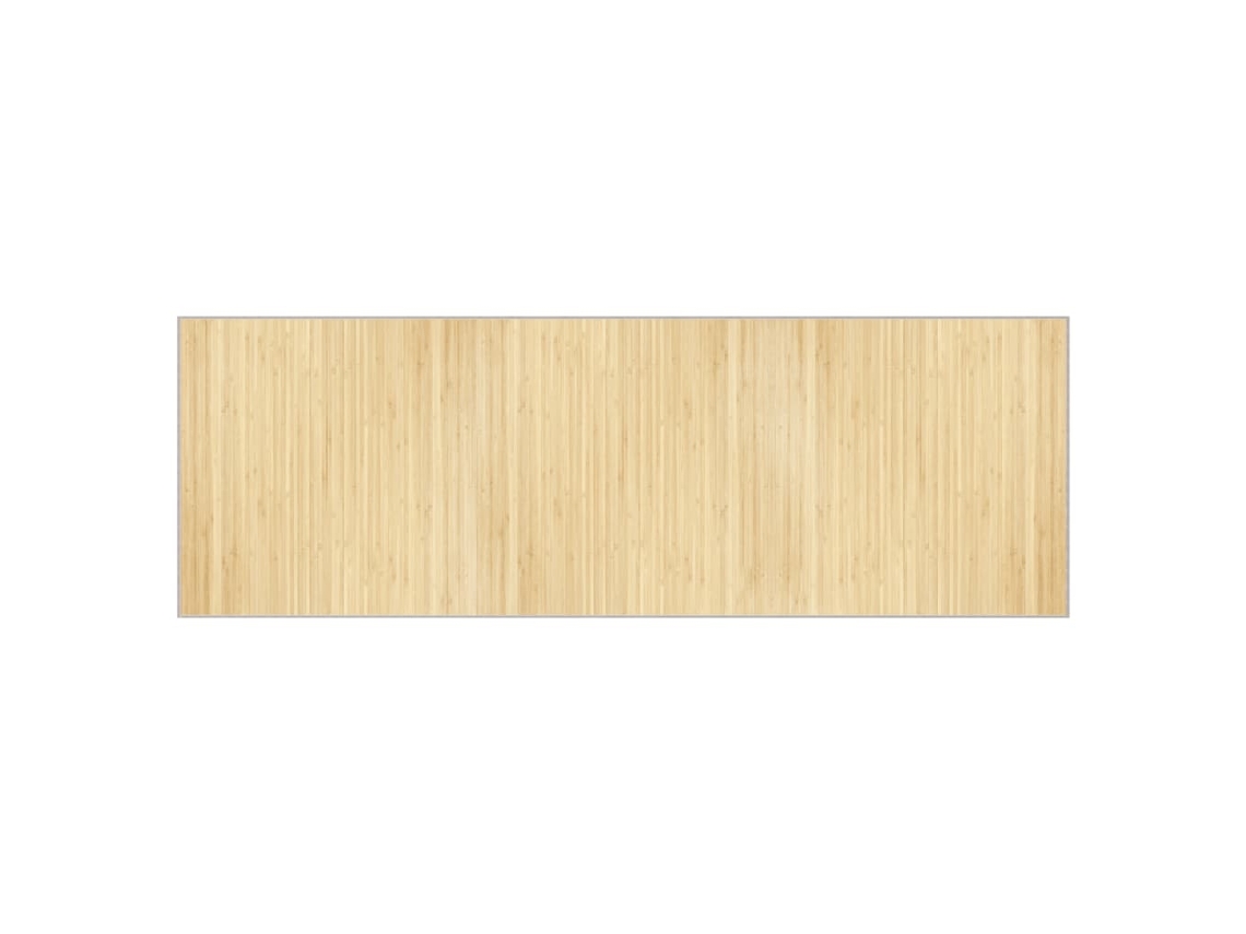 Rug, Rugs Vidaxl Bege Bambu (100 X 300 Cm)