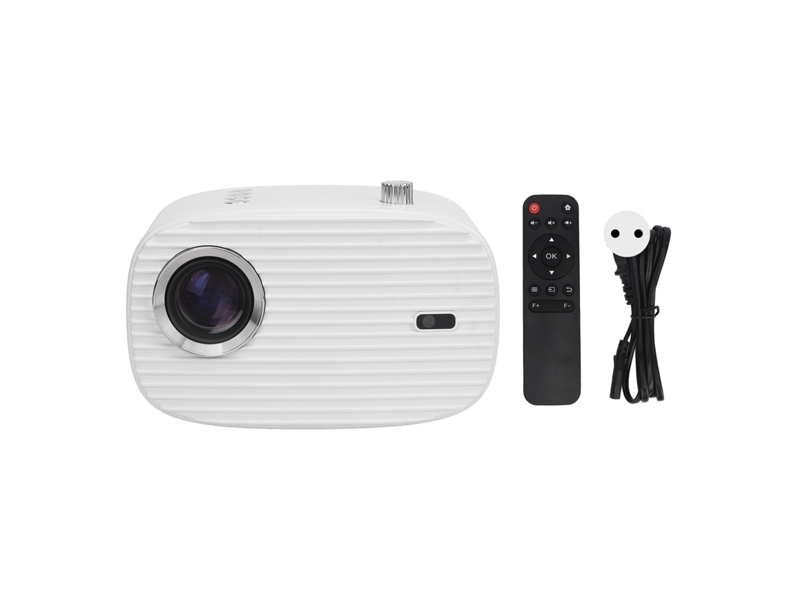 Projetor portátil para casa e ao ar livre EOOCOO com Wi-Fi e 1080p