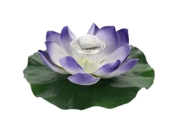 Lámpara Solar Flotante De Flor De Loto Led Multicolor Impermeable Ip65 Para Jardín Piscina