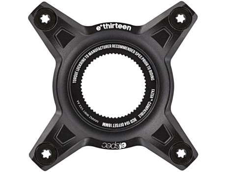 Tabuleiro de Alumínio E*THIRTEEN E*Spec 104Bcd Direct Mount Carrier Spider Fazua Ride 60