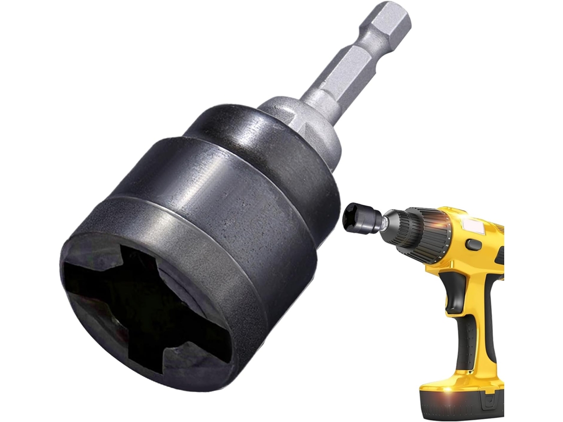Adaptador Furadeira para Tomada Macaque Tipo Tesoura