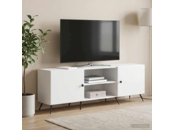 Vidaxl Gabinete Para Tv 150 X 31 X 50 Cm Branco Derivados De Madeira