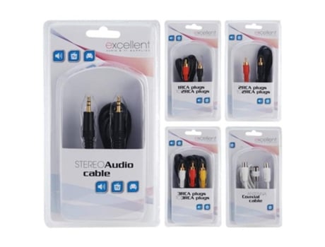 Cable 3rca/3rca blister