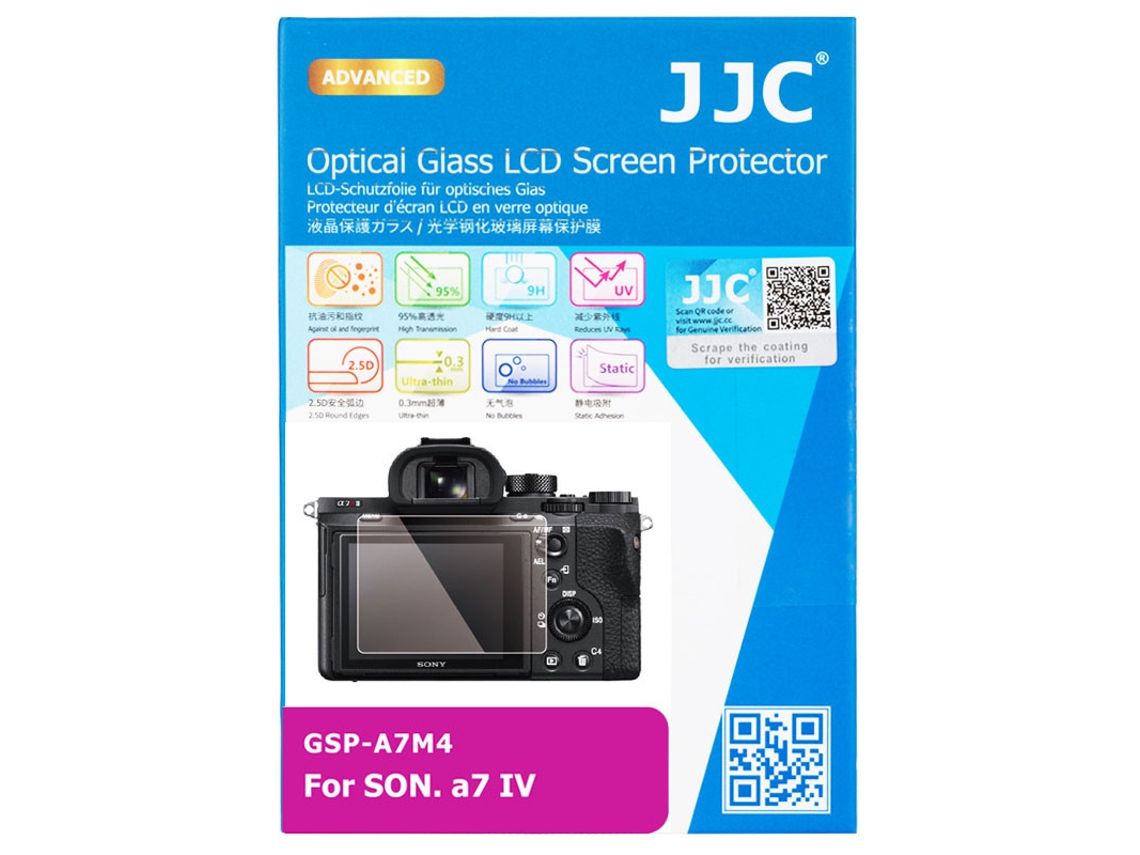 Película protetora de LCD JJC compatível com Sony A7 IV