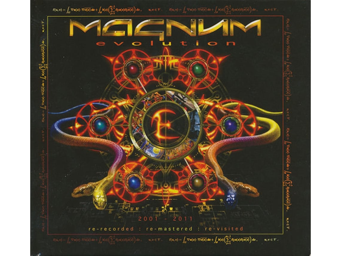 CD Magnum  - Evolution (2001 - 2011- Re-recorded : Re-mastered : Re-visited)