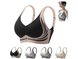 Sutiã Super Push up Sem Fio: Conforto, Apoio Sexy e Estilo Versátil para o Dia Todo 1 Unidade Preto