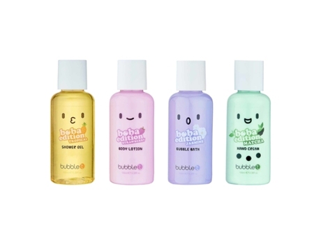 Conjunto De Viagem Banho E Corpo Boba Edition Bubble T