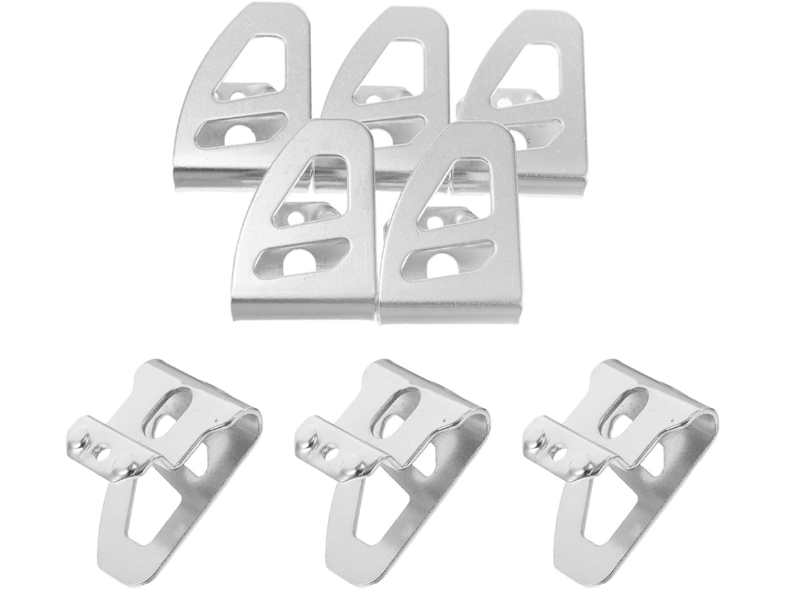 Galpada Conjunto De 8-cintas Metálicas Aço Inoxidável Para Ferramentas Elétricas Com Gancho Lateral, Compatíveis Com
