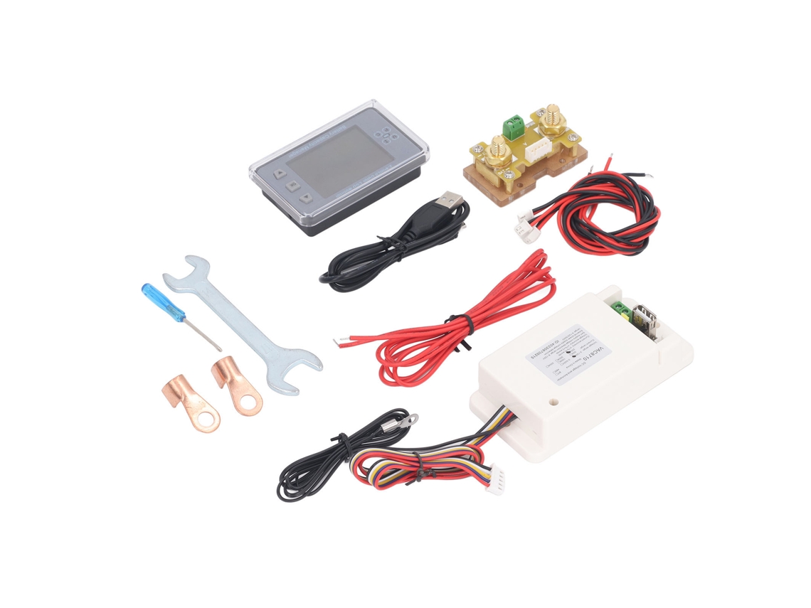 Laxiscreed Gerenciador De Bateria Com Monitor De Tensão, Corrente E Temperatura Para Sistemas De Energia