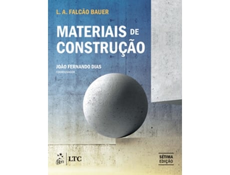 Livro Materiais De Construção - Volume Único De L A Falcão Bauer (português Do Brasil)