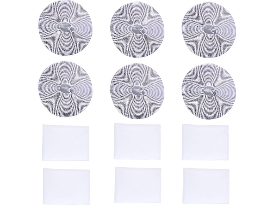 Telas De Proteção Para Janelas Personalizáveis Com Fixação Adesiva, Respiráveis, Conjunto De 6 Peças Com Fita Adesiva