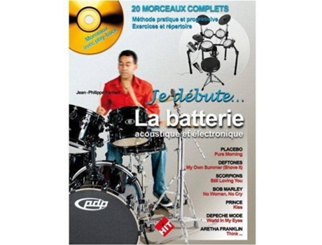 Livro Je Debute La Batterie