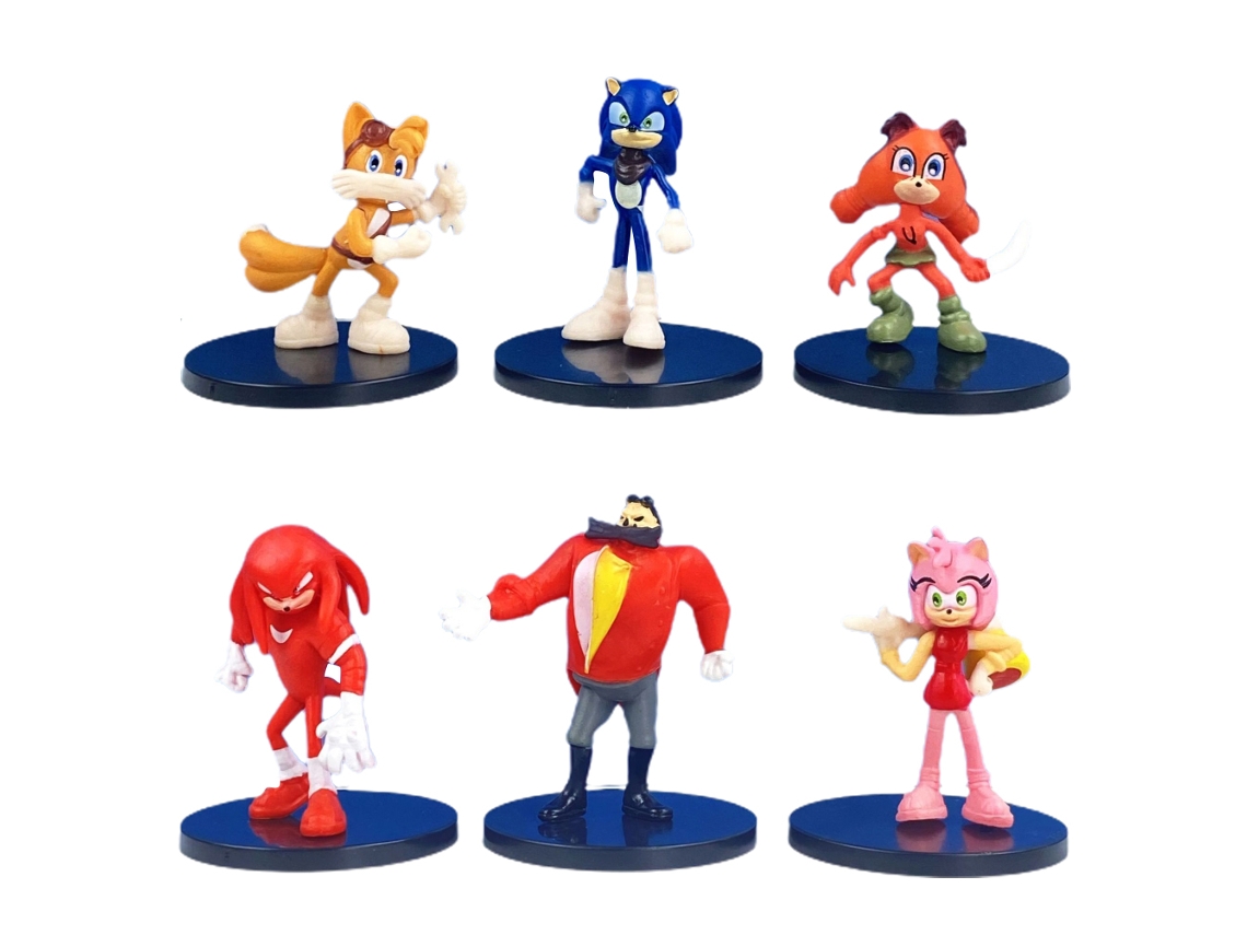 Conjunto de 6 Action Figures para Jogos e Decoração LAXISCREED