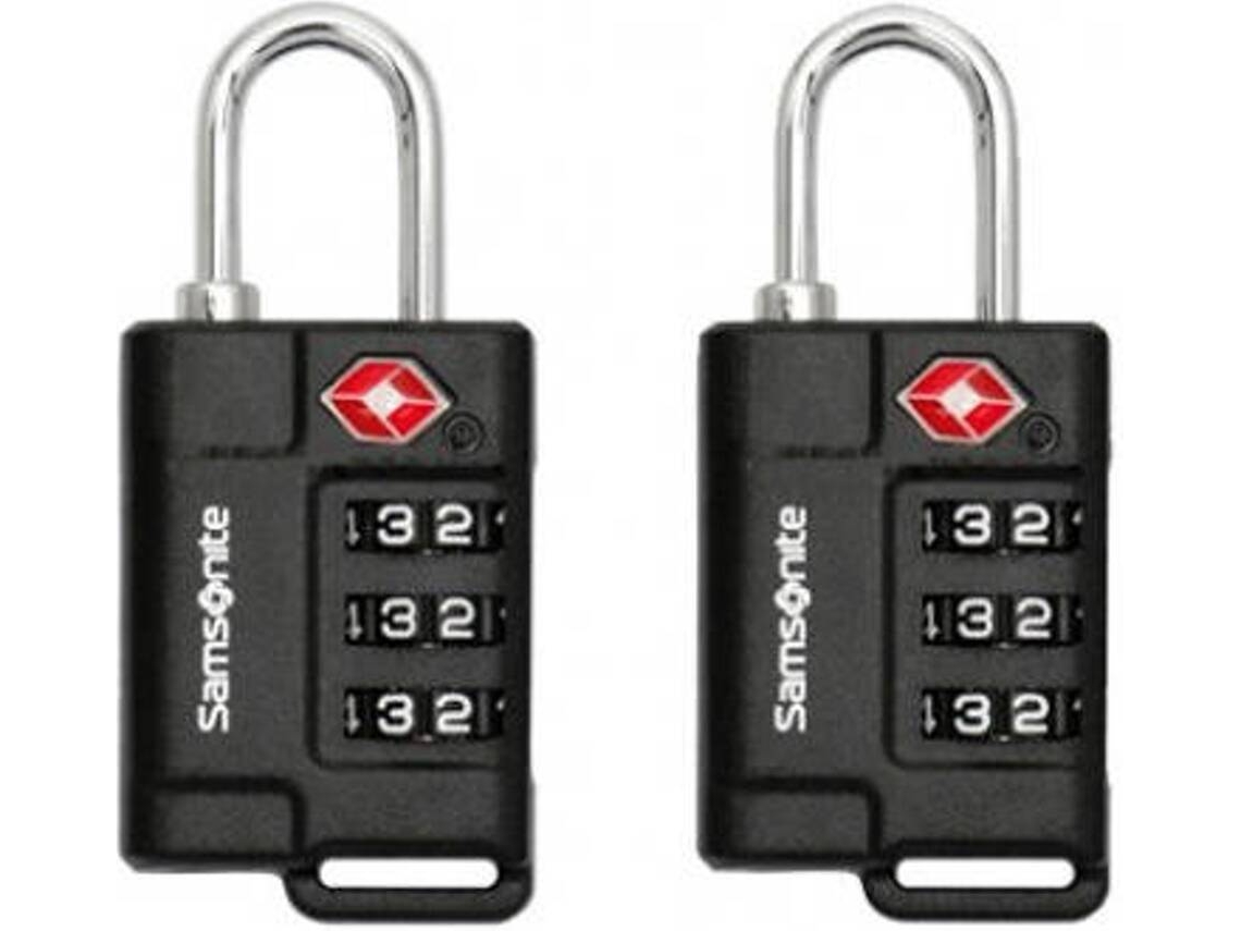 Cadeado SAMSONITE Travel Accessories (Combinação com TSA - Curta)
