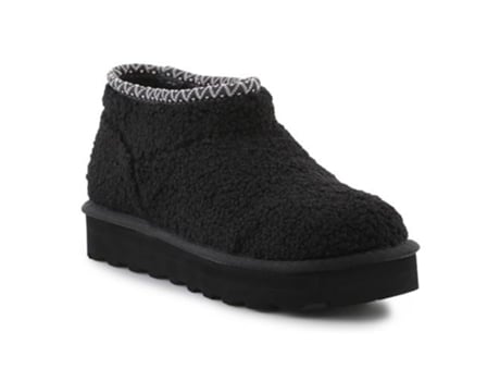 Botins de Mulher BEARPAW Snuggle Daphne Deco Tecido Preto (38)