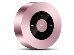 Coluna Bluetooth YIZHOOD Rosa Ouro
