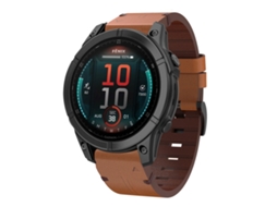 Bracelete para Garmin Fenix 8 Amoled Couro com Fivela de Aço Marrom XIAOMOYU (20mm) (43mm)