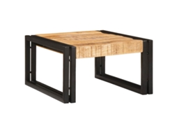 Conjunto 1 Prateleira De Banheiro Vidaxl Castanho Madeira De Mangueira Maciça (40 X 50 X 23 Cm)