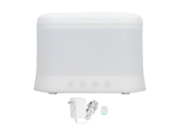 Laxiscreed Umidificador De Mesa 1.8l Com Aromaterapia, Iluminação Suave E Tanque Com Tecnologia Ag+