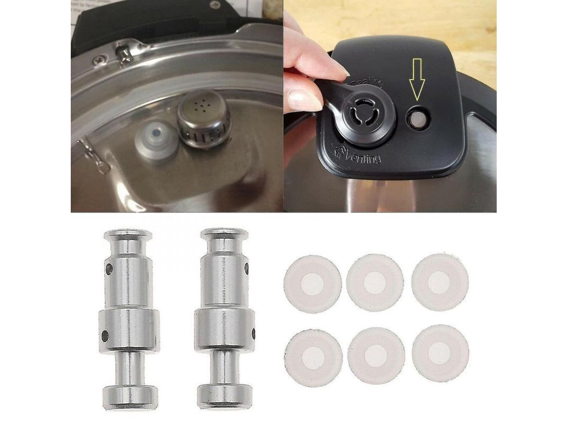 2026 valvula Flotante Con 6 Guarniciones para Instant Pot Piezas de Repuesto Plata Fpd