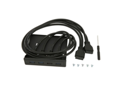 Hub Frontal De 3,5 Polegadas Com 4 Portas Usb 3.0 Para Gabinete De Computador Com Transmissão Estável
