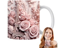 Caneca Torre Eiffel | Caneca De Chá De Cerâmica Com Desenho Da Torre | Caneca De Café