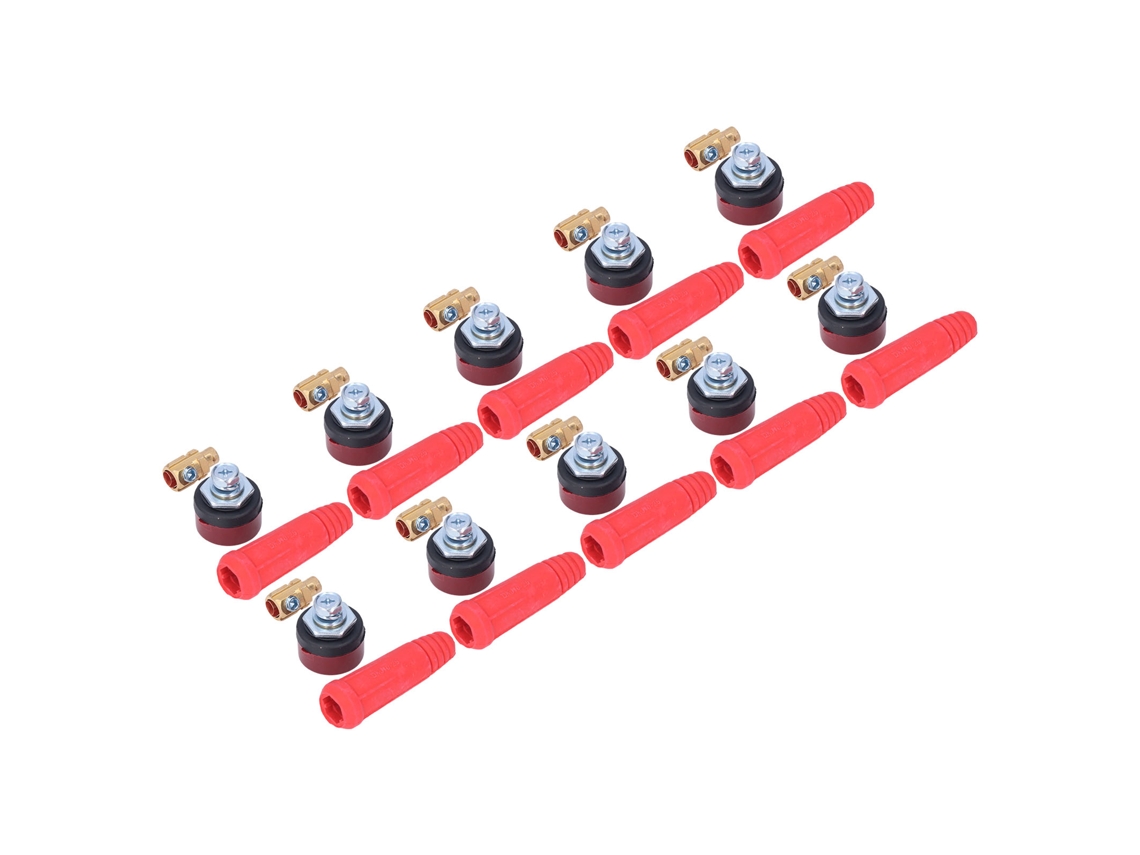 Conector De Painel Para Cabo De Soldagem Laxiscreed Com Design Europeu E Conexão Rápida