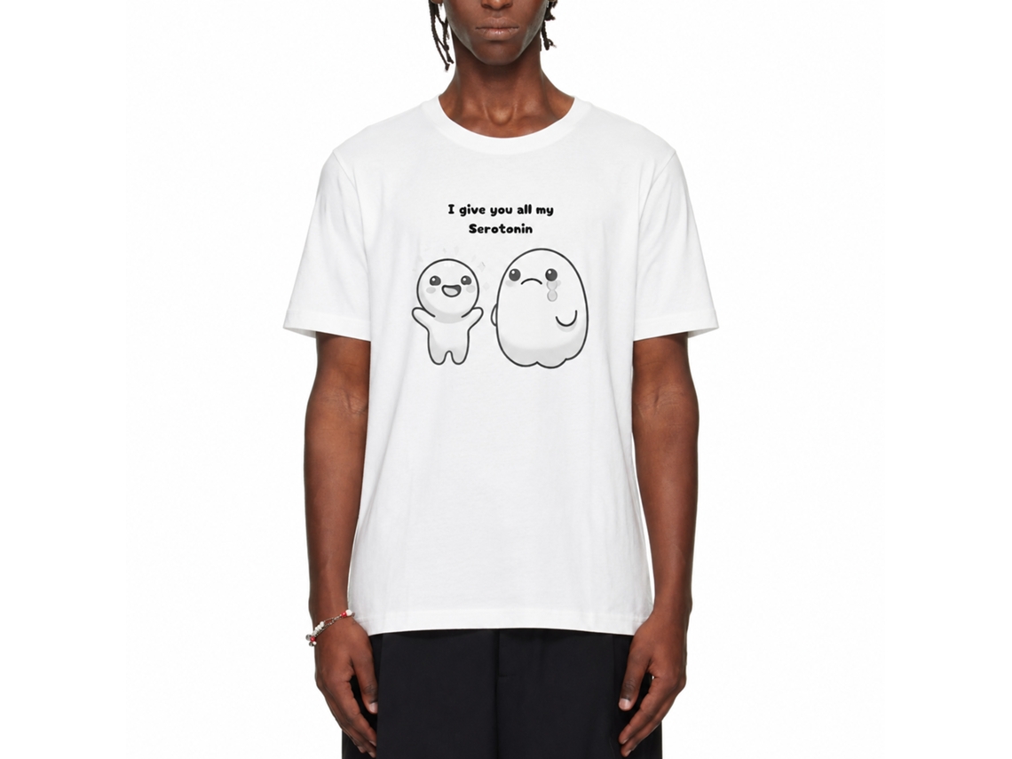 Camiseta Rockinstone All My Serotonin Jakeariah - Estilo de Designer Exclusivo