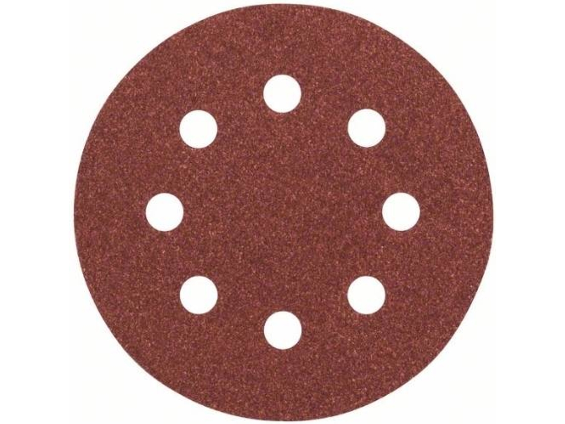 Conjunto de 5 Folhas de Lixa BOSCH para Lixadeira Excêntrica G= 120