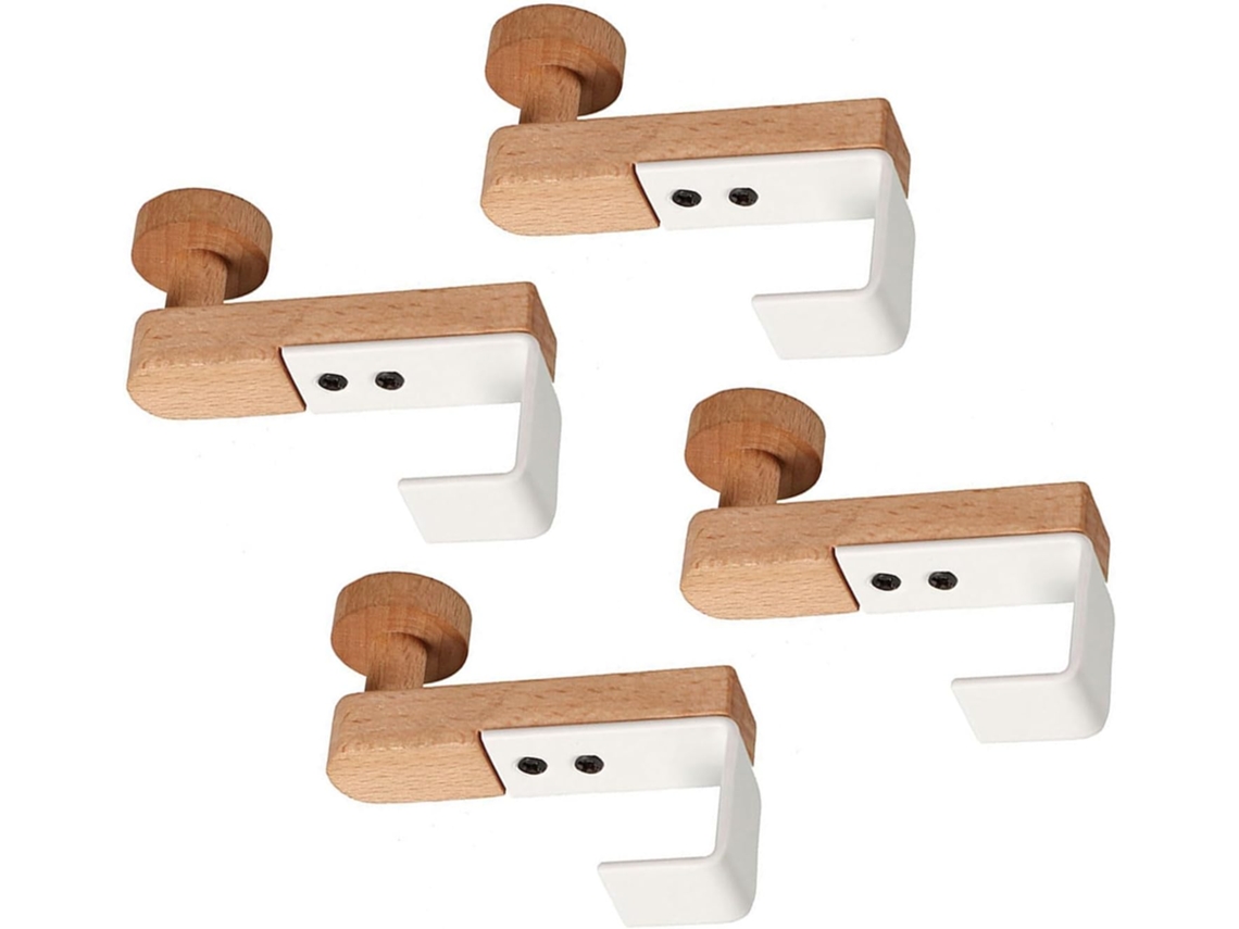 Conjunto De 4-ganchos Armazenamento Funcionais, Design Elegante, Ganchos Multiuso Cozinha, Banheiro E Organização