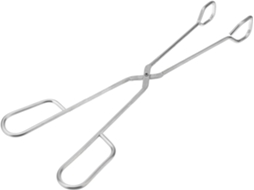 Pinça De Aço Inoxidável Toyvian Para Alimentos, Ideal Para Cozinha E Churrasco
