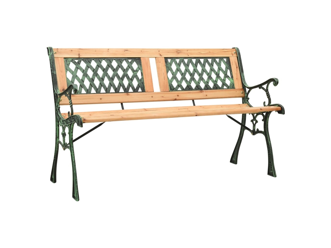 Garden Bench, Garden Benches Vidaxl Verde Abeto Chinês (122 Cm)