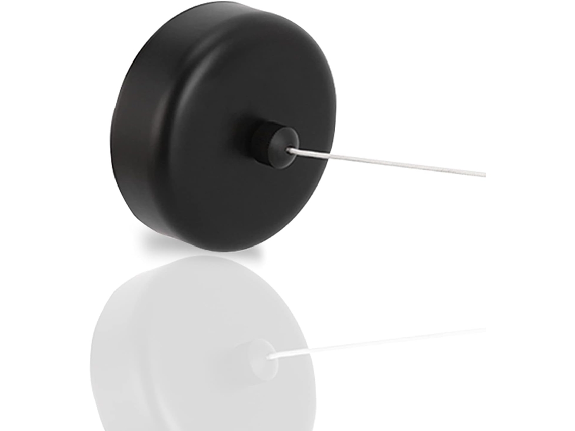 Varal retrátil Slowmoose para uso interno e externo (preto)
