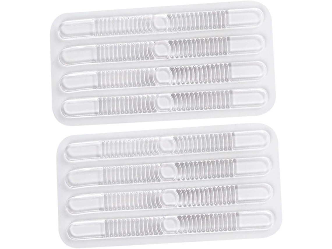 Holibanna Gel Heel Patches, Transparentes, 2-conjuntos, Para Sapatos De Couro Novos, Reduz O Atrito E A Assadura