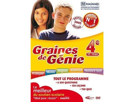 Genie Seeds 4e 2009 2010 / Jogo para PC DVD Rom Mind