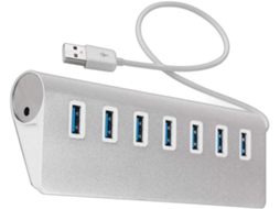 Hub Usb Com Transmissão De Alta Velocidade 5 Gbps E Alimentação