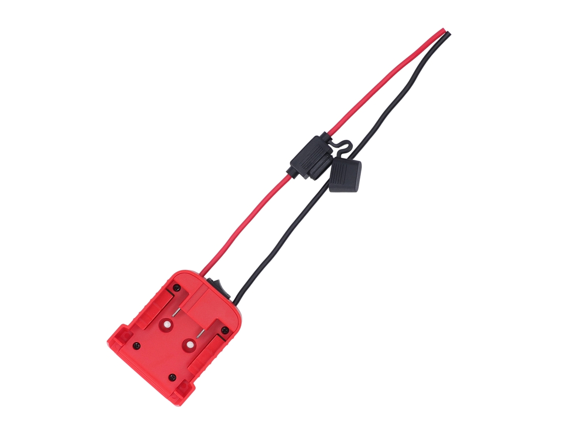 Adaptador De Bateria Para Ferramentas Power Com Fusível, Fio 12awg E Módulo De Ligar Laxiscreed