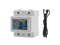Contador De Eletricidade 64a 170-270v Tela Colorida