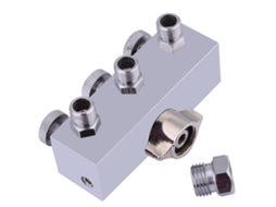 Divisor Ar Trifásico Airbrush Regulável