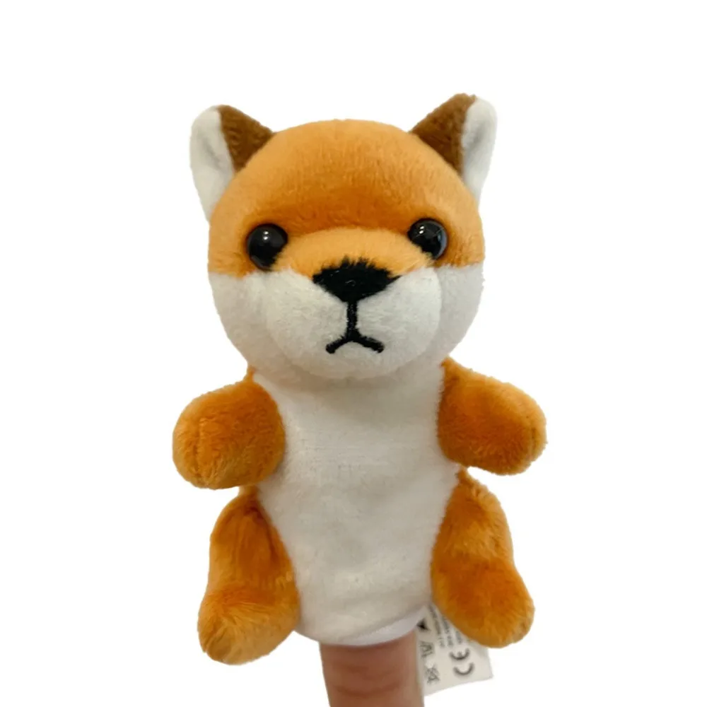 Série de Animais de Pelúcia para Contar Histórias com Fantoches de Dedo para Dramatização MDUG (f0x)