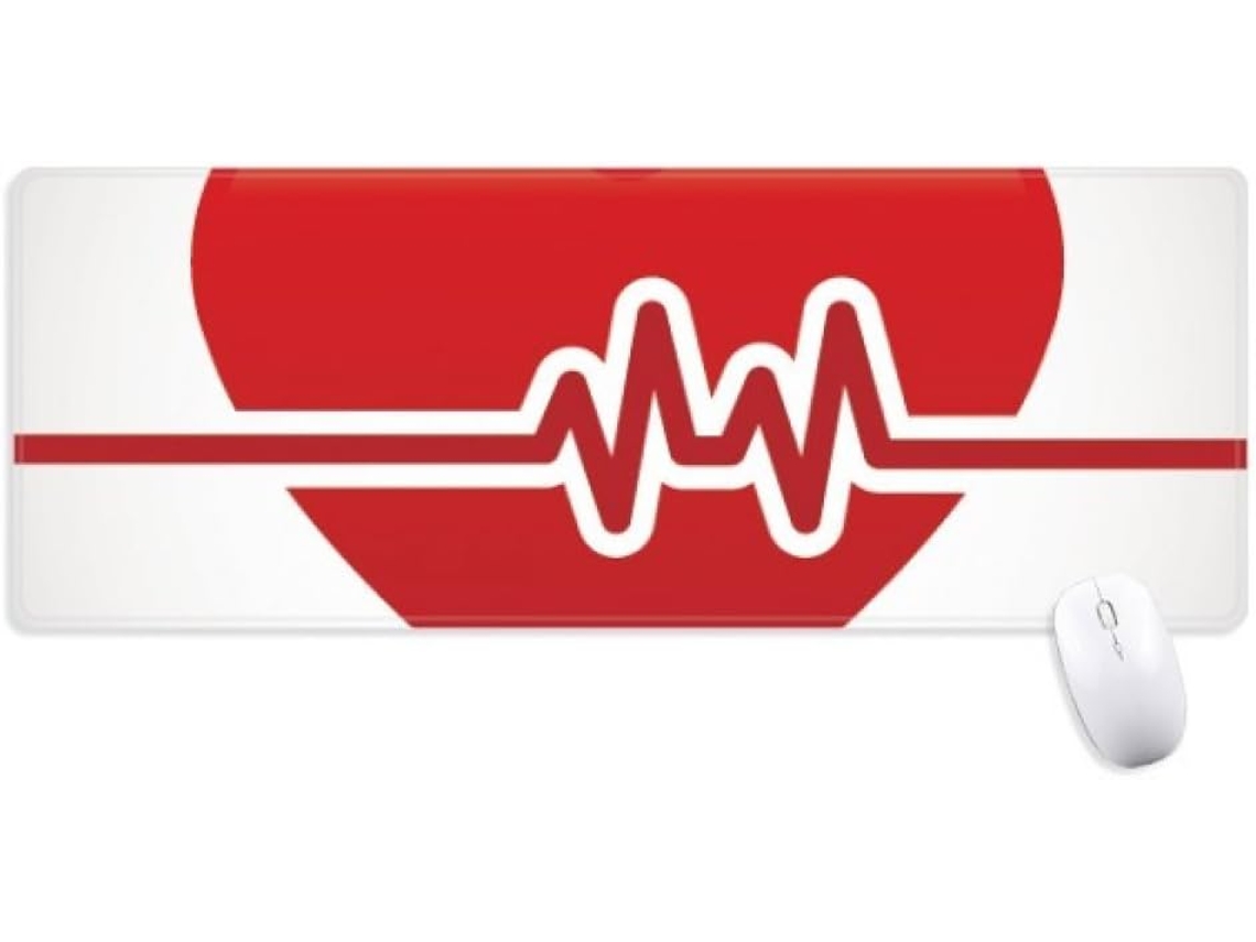 Mousepad Antiderrapante para Escritório e Mesa 80 X 30 0,4 Cm