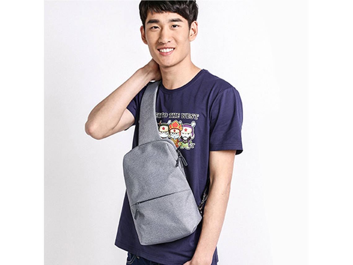 Mochila Bandolera, Resistente à Água, Casual, 4L | S/MARCA
