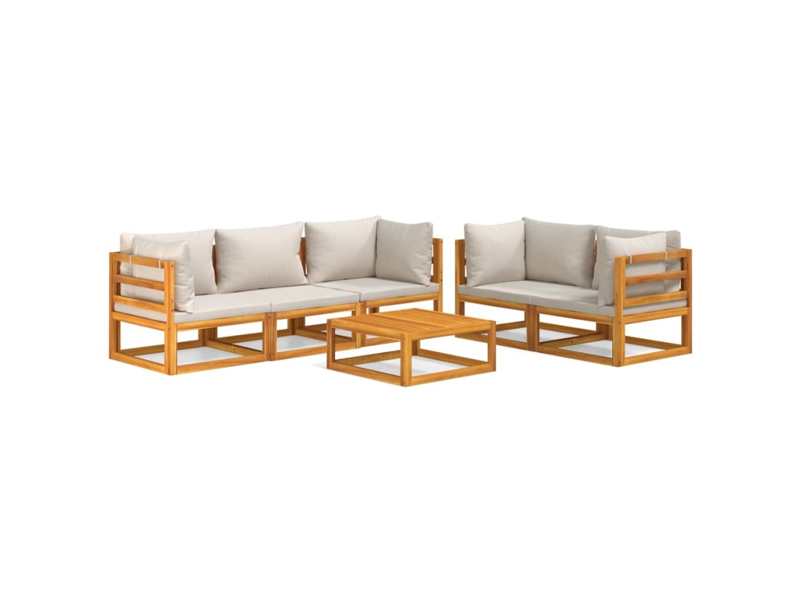 Garden Lounge Set, Garden Lounge Sets Vidaxl Marrom Madeira De Acácia (n/a)