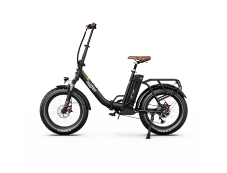 Bicicleta Elétrica Onesport Ot16 Max Motor 500w Bateria 48v18ah Pneus De 20 Polegadas Travões Disco Preto