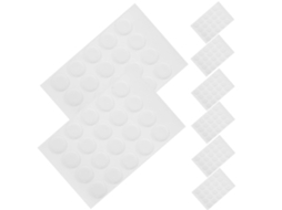 300 Adesivos Redondos Transparentes De Dupla Face Ideais Para Fotos