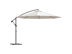 Guarda sol VIDAXL White (100 x 100 cm)