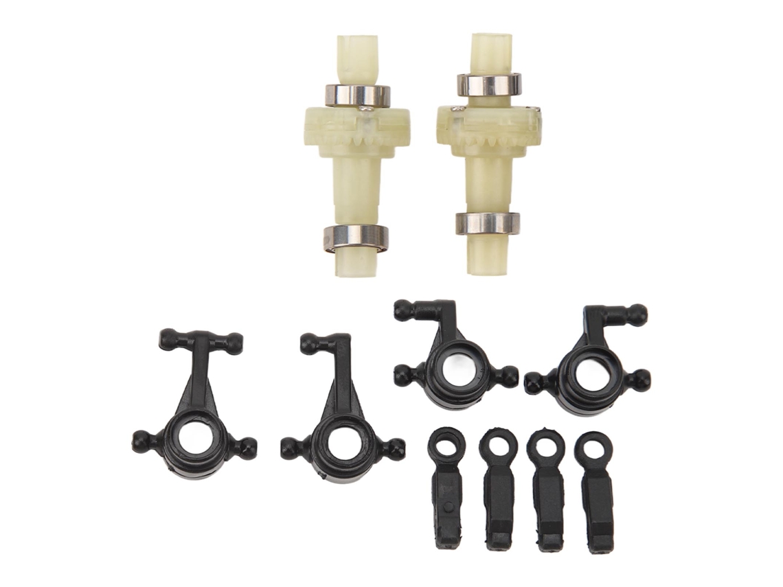 Mali peças de Reposição Rc para Carro: Copo de Direção Dianteiro/traseiro, Braço Superior e Diferencial para Wltoys 284010 284161 K989 1/28