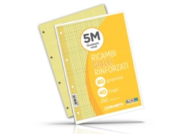 Papel para caderno Blasetti 7811 210 x 297 mm (A4) 40 folhas