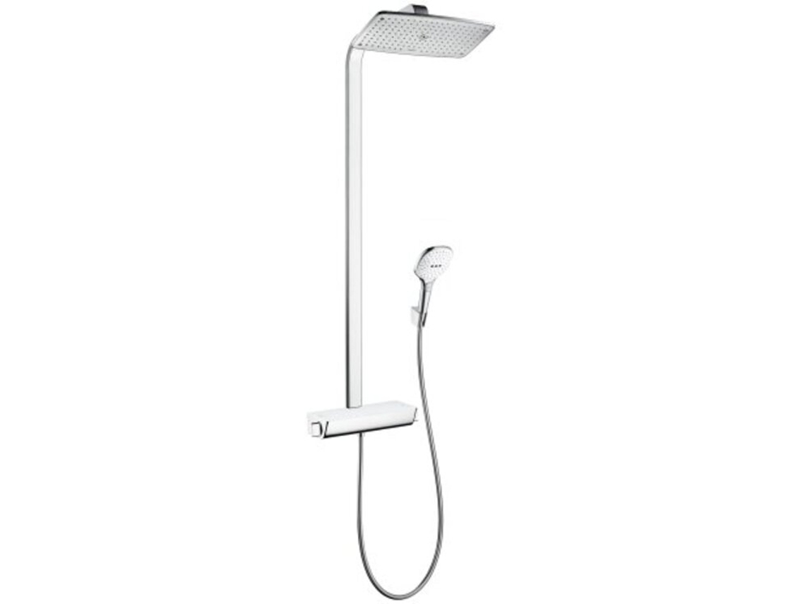 HANSGROHE Raindance Select E360 1 Chuveiro de Jato com Termóstato 27112 Cor: Crómio / Branco